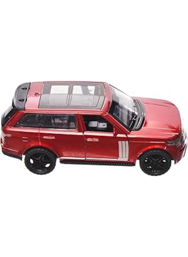 accessories shop Metal Small Car Amazing Design With Rear Wheel Drive And Possibility Of Opening The Door To Add More Fun For Kids - Red Black - Image 1