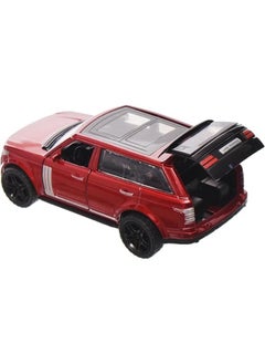 Generic accessories shop Metal Small Car Amazing Design With Rear Wheel Drive And Possibility Of Opening The Door To Add More Fun For Kids - Red Black  - Image 2