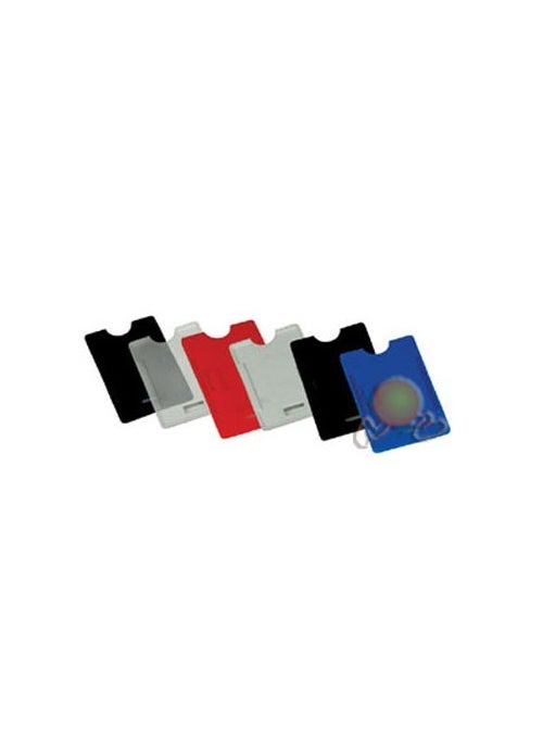 MAPi Plastic Card Protectors 50 pcs/pack. 54mm X 86mm (vertical) - 9101450 Red 