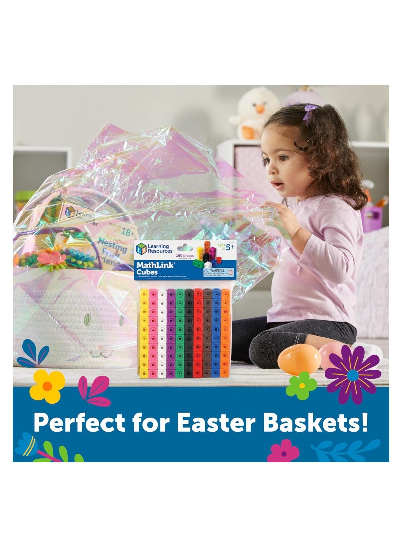 Learning Resources Math Learning Resources Mathlink Cubes (Set Of 100) - Image 2