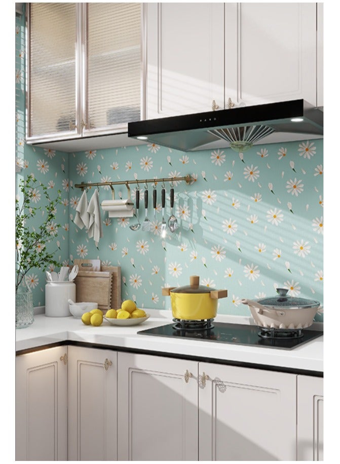 Anna Eco-friendly Moisture-Resistant and Oil-Proof Self-Adhesive Wallpaper with Colorful Patterns for Home Decoration - Image 5
