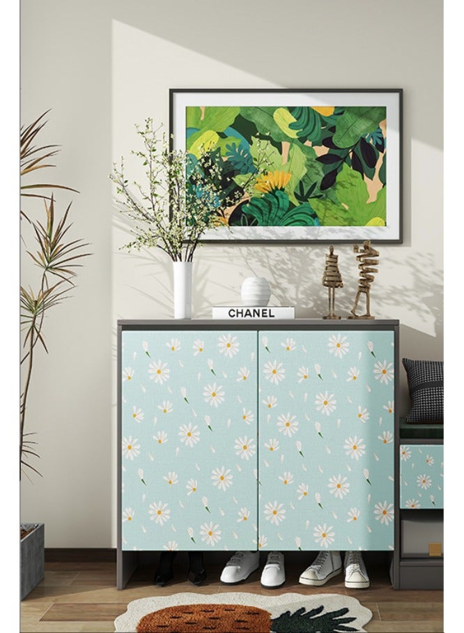 Anna Eco-friendly Moisture-Resistant and Oil-Proof Self-Adhesive Wallpaper with Colorful Patterns for Home Decoration - Image 4