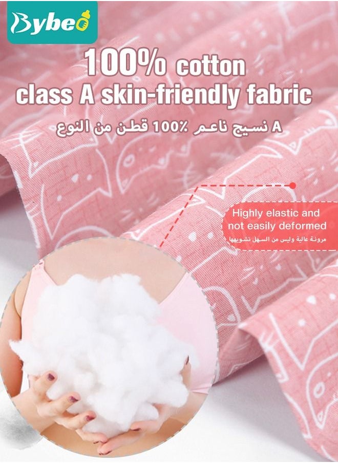 Bybeo - Nursing Pillow for Breastfeeding, Multi-Functional Original Plus Size Breastfeeding Pillows Give Mom and Baby More Support, with Adjustable Waist Strap and Removable Cotton Cover - Image 1