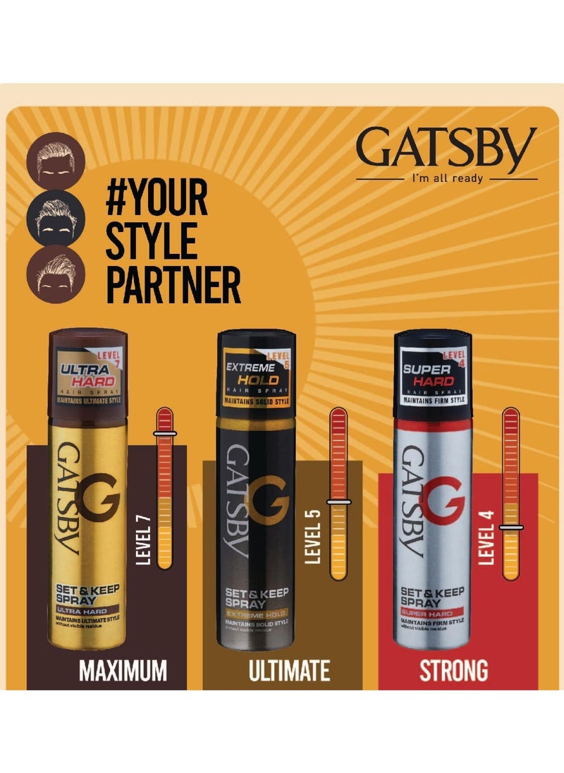 Gatsby Hair Spray 66 ml Extreme Hold - pzsku/Z8FE3EEDAD07A1E311E84Z/45/_/1719171909/caf2e5bf-19b3-41ac-9138-acb42f15c9e7