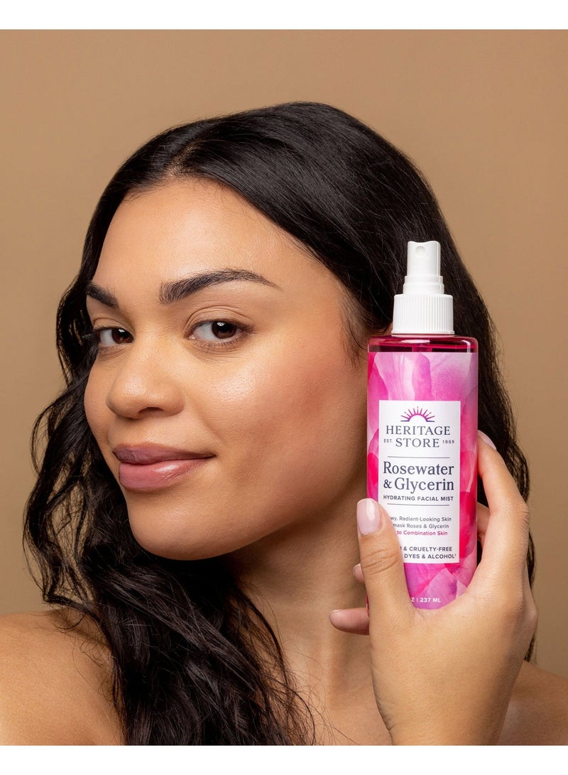 Heritage Store Rosewater & Glycerin 237ml - Image 4
