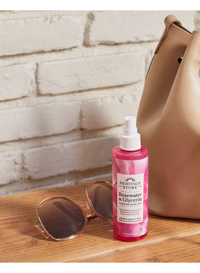 Heritage Store Rosewater & Glycerin 237ml - Image 2