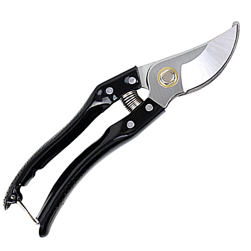 Secateurs, Pruning Shears, Professional Garden Shears with High Carbon Alloy Steel Sharp Blade, Hand Pruner, Tree Trimmer, Garden Scissors and Trimmers Gardening tools (Black)