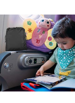 RATSAW Kids Airplane Bed Kids Airplane Travel Bed Portable Travel Airplane Foot Mat Portable Travel Cot for Kids Airplane Footrest Kids Seat Extender  - Image 5