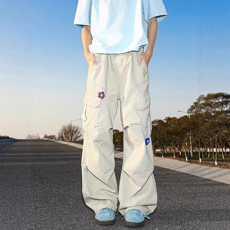 Unisex Classic Denim Jeans Loose Fit Daily Outdoor Wear - Image 2