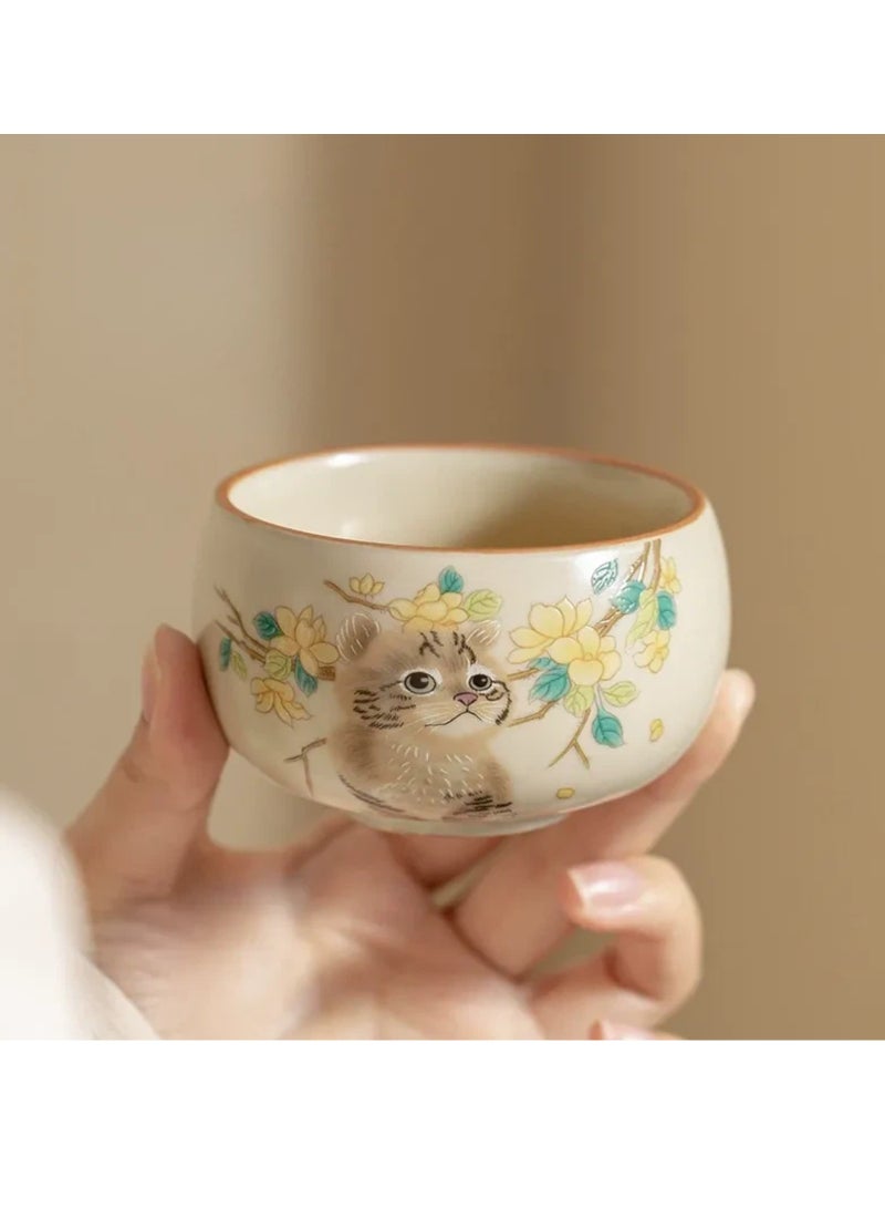 Aura Select Gift Espresso Cups Coffee Cups Mugs Cute  Cat Tea Cup  80ml With Gift Box - Image 5