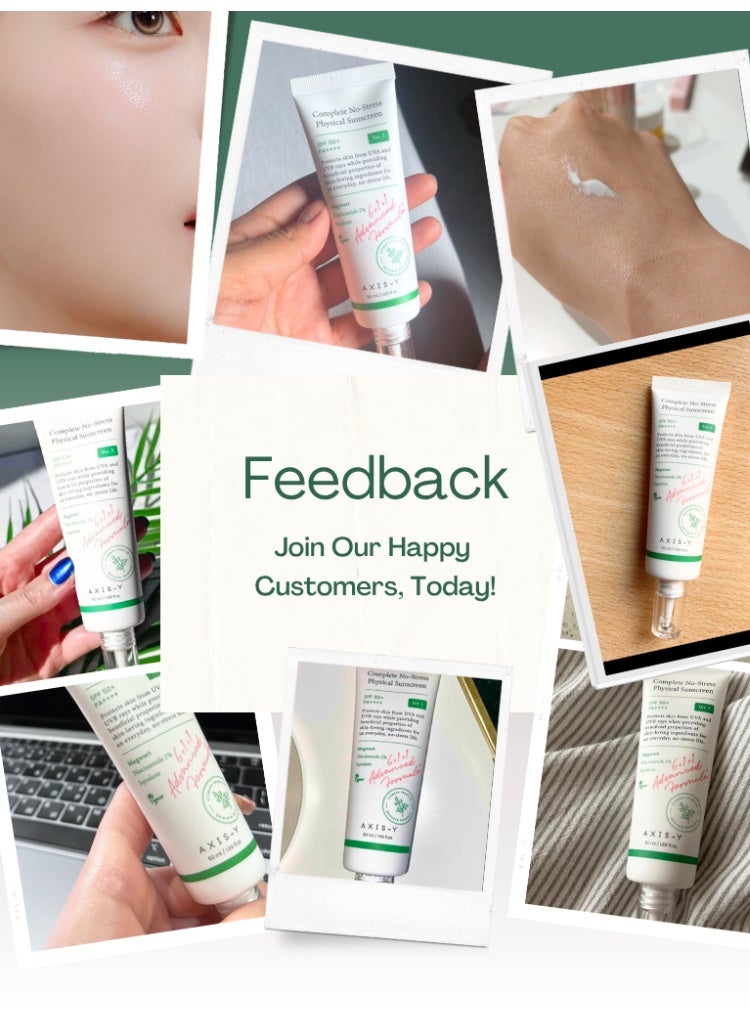 AXIS-Y Complete No-Stress Physical Sunscreen 50ml | Soothing Daily Mineral SPF - Image 2