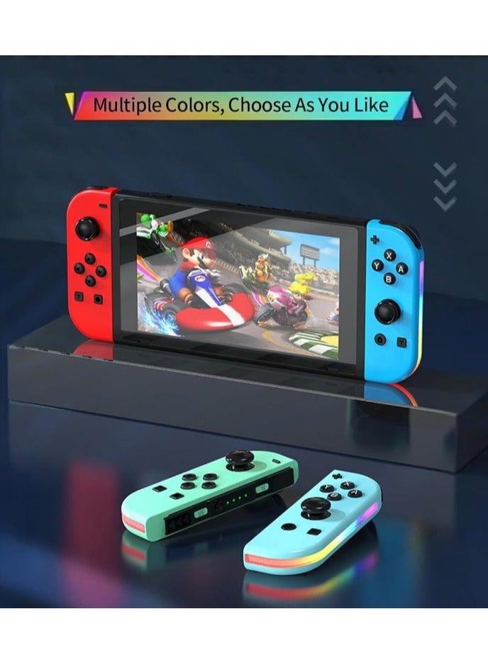 Joy Cons Wireless Controller For Nintendo Switch, L/R Controllers Replacement Compatible With Nintendo Switch/Lite/OLED, Joystick With Wake-up/Screenshot/Dual Vibration/Motion Control Function  - Image 4