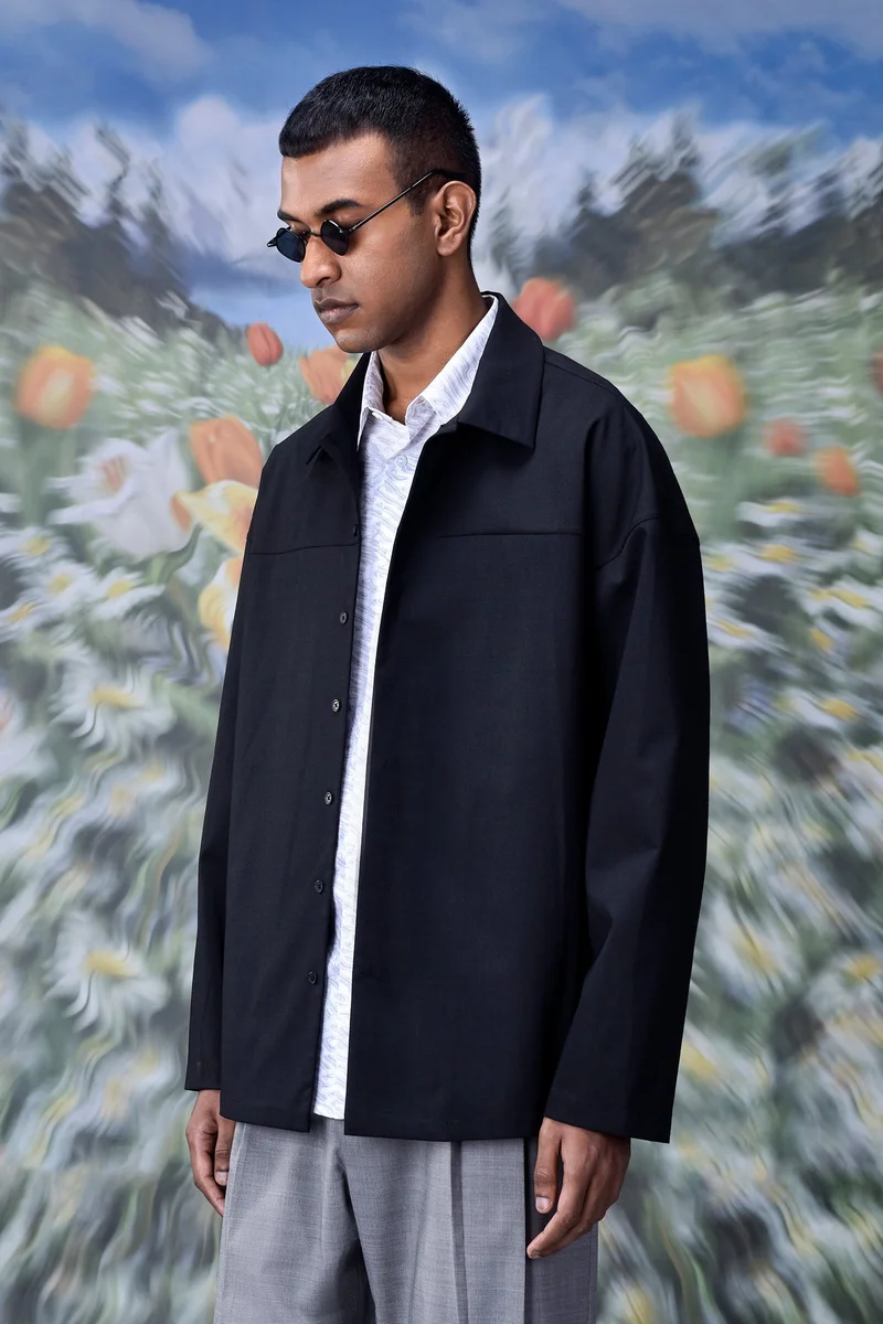 Genes Lecoanet Hemant Mad Hatter Oversized Shacket