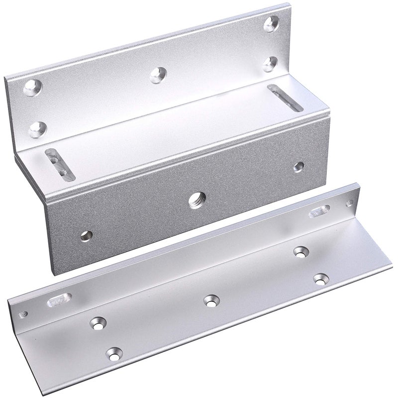 UHPPOTE Z and L Bracket for Inward Door 180KG350lbs Holding Force Electric Magnetic Lock