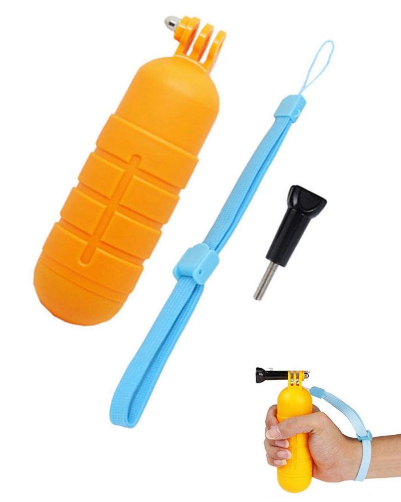 Besvalo Floating Hand Grip, Waterproof Monopod Anti-Loss Handheld Floaty Pole Stick for Gopro Hero 13/12/11/10/9/8/7/6/5/4 and Other Action Cameras, Suitable for Surfing Diving Snorkeling - Image 1