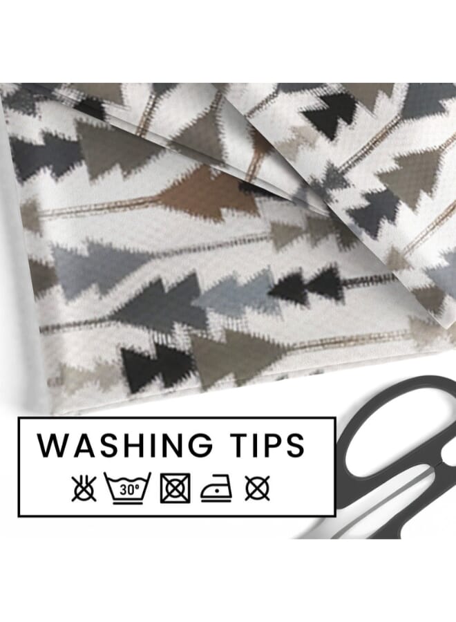  انتكس بيت الستائر مفرش طاولة صوفيا إليجانس من إنتكس هوم - قماش مخملي فاخر من الكتان، مقاس 45 × 135 سم - Image 4