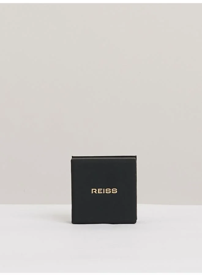 REISS CRISTA: Crystal Rock Enamel Drop Earrings
