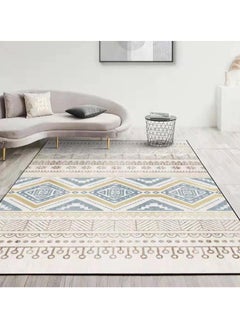 KYD Velvet Area Rug Minimalist Thickened Washable Large Carpet Soft Cartoon Style Anti-slip Big Rugs for Living Room Bedroom 160*230cm  - Image 1