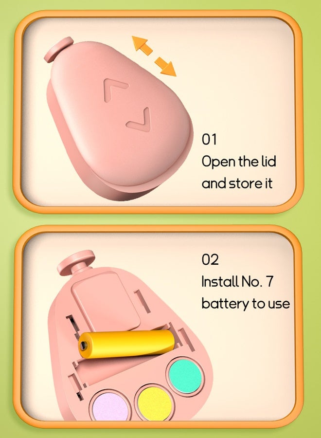 Electric nail grinder Baby nail trimmer Children's nail clippers Electric nail clippers With 6 grinding heads - Image 3