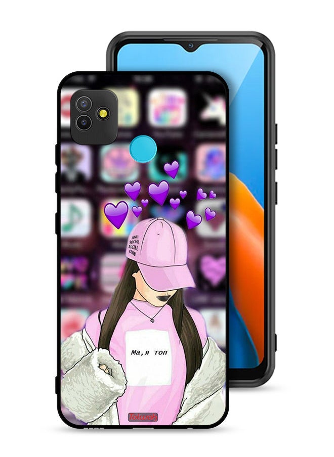 Tolwak Tecno Pop 5 Protective Case Cover Anti Social Club  - Image 1
