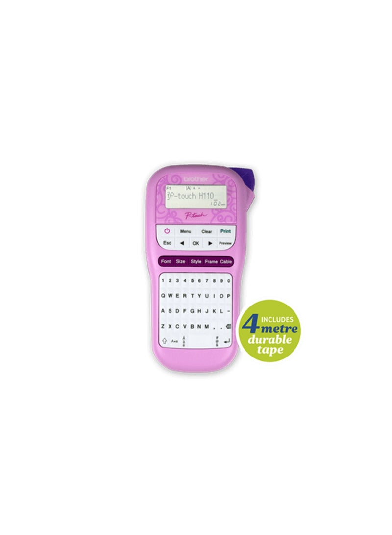 Brother Max brother pth110 compact handheld label maker(COLOR MAY VARY) - Image 3