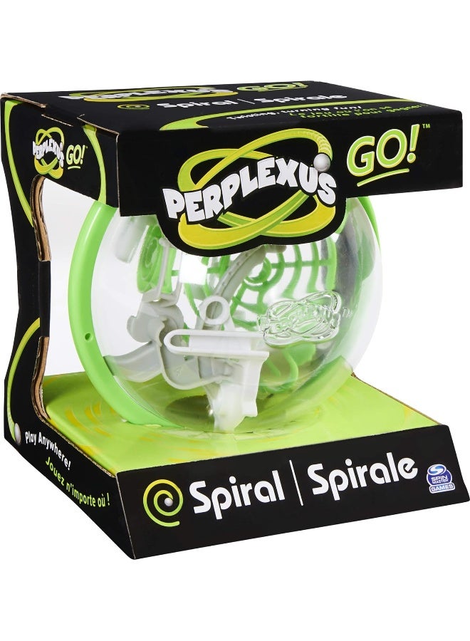 Perplexus بربلكس غو! لولبي، لغز متاهة تحدي مدمج، لعبة مهارات للكبار والأطفال من عمر 8 سنوات وما فوق (أنماط متنوعة) - Image 5
