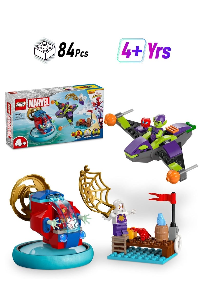 LEGO LEGO Marvel Spidey VS Green Goblin 10793 Building Blocks Toy Car Set (84 Pieces)  - Image 1