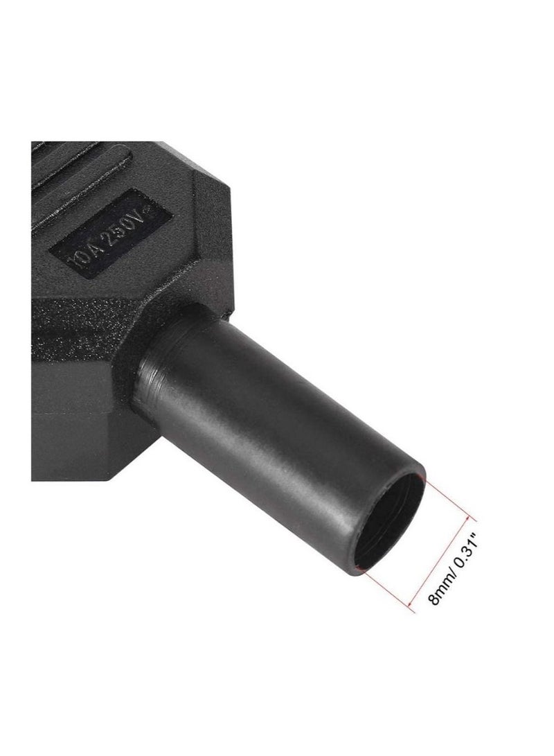 uxcell محول طاقة أنثوي 3 طرفيات IEC320 C13 10A AC250V من uxcell - Image 3