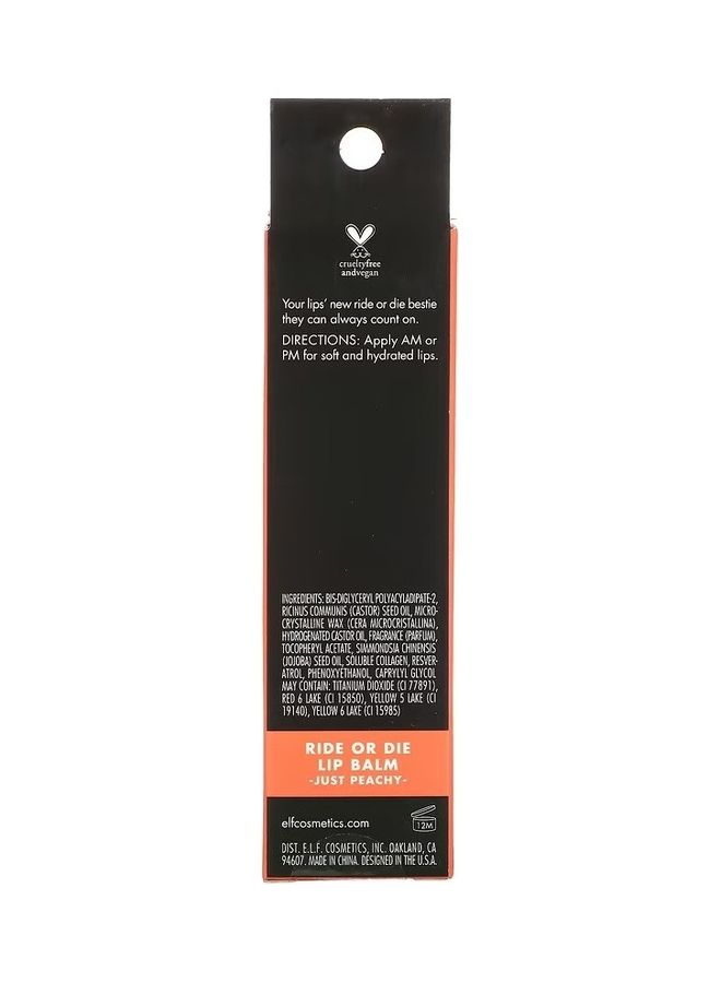elf Ride Or Die Lip Balm Just Peachy - Image 3