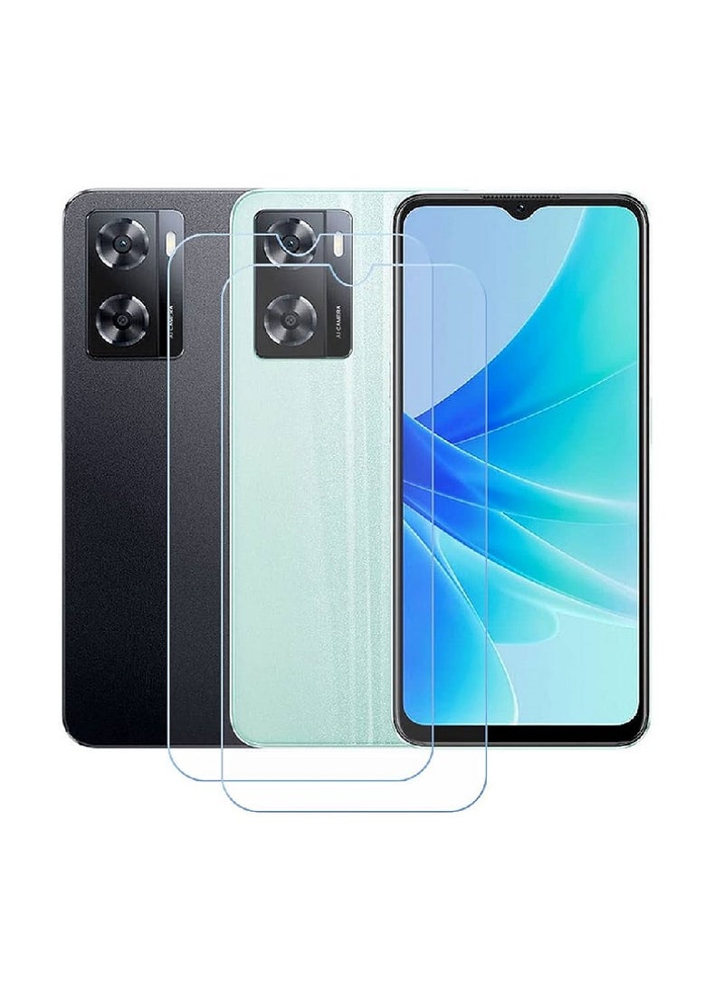 2 Pieces  Tempered Glass Screen Protector Clear Designed For Oppo A57 4G Full Screen Coverage And Bubble Free - Image 1