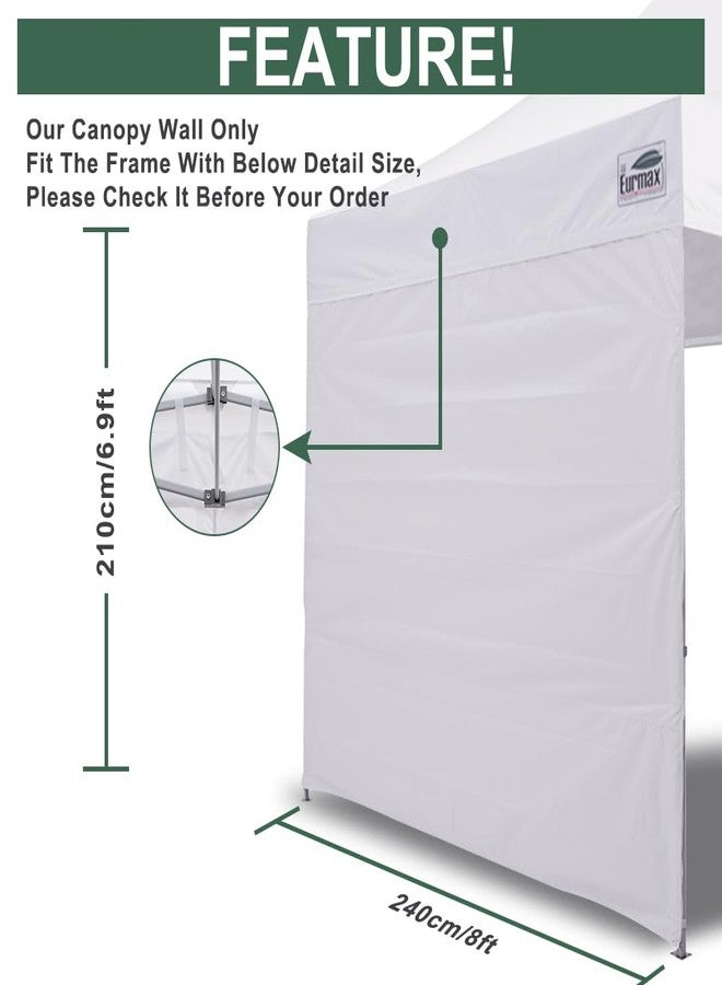 Eurmax USA Instant Canopy SunWall Tent Tarp Shelter 8x8, 1 Pack Sidewall (Blue) - Image 4