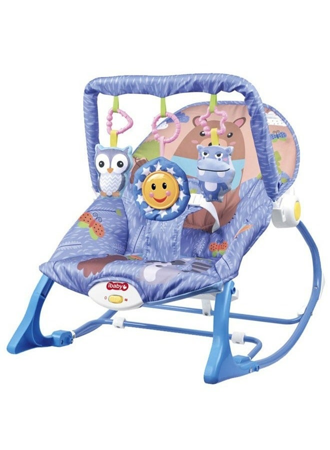 RollsTimi  Multifunctional Foldable Baby Rocking Chair With Musical Vibration And Hanging Toys  - Image 1