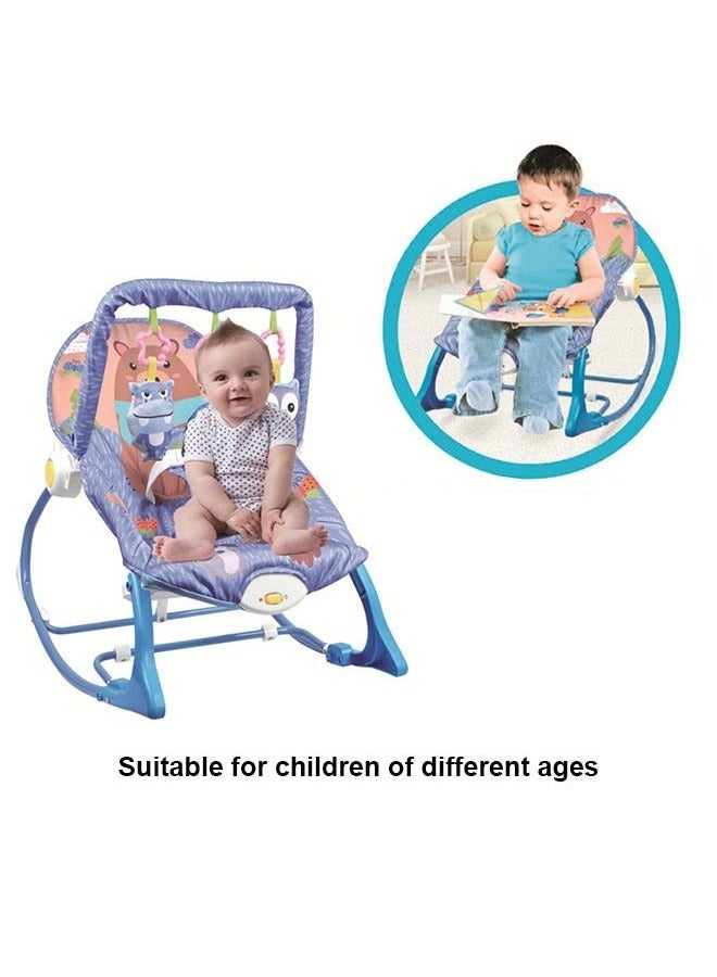 RollsTimi  Multifunctional Foldable Baby Rocking Chair With Musical Vibration And Hanging Toys  - Image 5