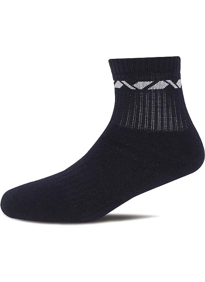 Nivia Cube Sports Grip High Ankle Length Socks | Material : Cotton | Light Weight | Comfortable | Stylish | Casual  - Image 2