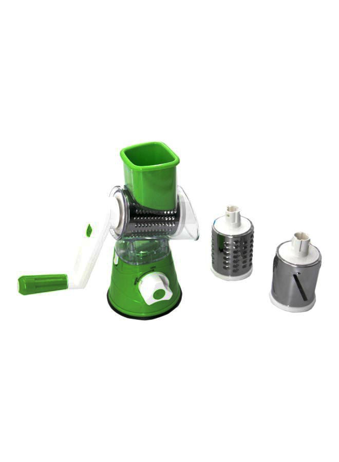 NIBEMINENT Tabletop Grater Tool Green/White/Silver 