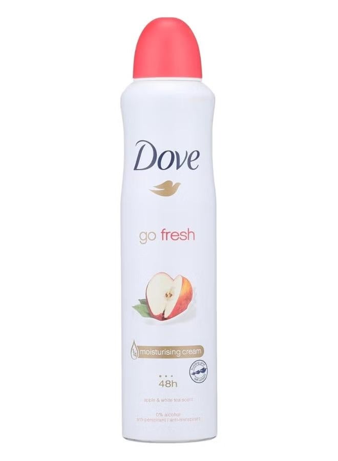 دوف DOVE GO FRESH APPLE BODY SPRAY 250ML