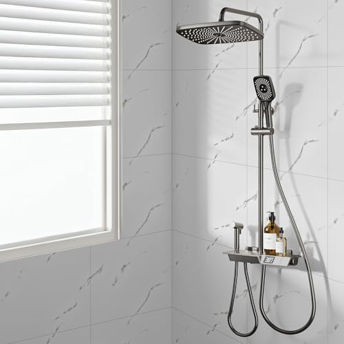 Vieshful بلاط خلفية قابل للتقشير واللصق من Vieshful 20 قطعة، بلاط رخام ذاتي اللصق 12"x12" للجدران، ألواح جدارية مقاومة للماء من PVC، بلاط خلفية ملصق للمطبخ والحمام وغرفة المعيشة (ليس بلاط حقيقي) - Image 3