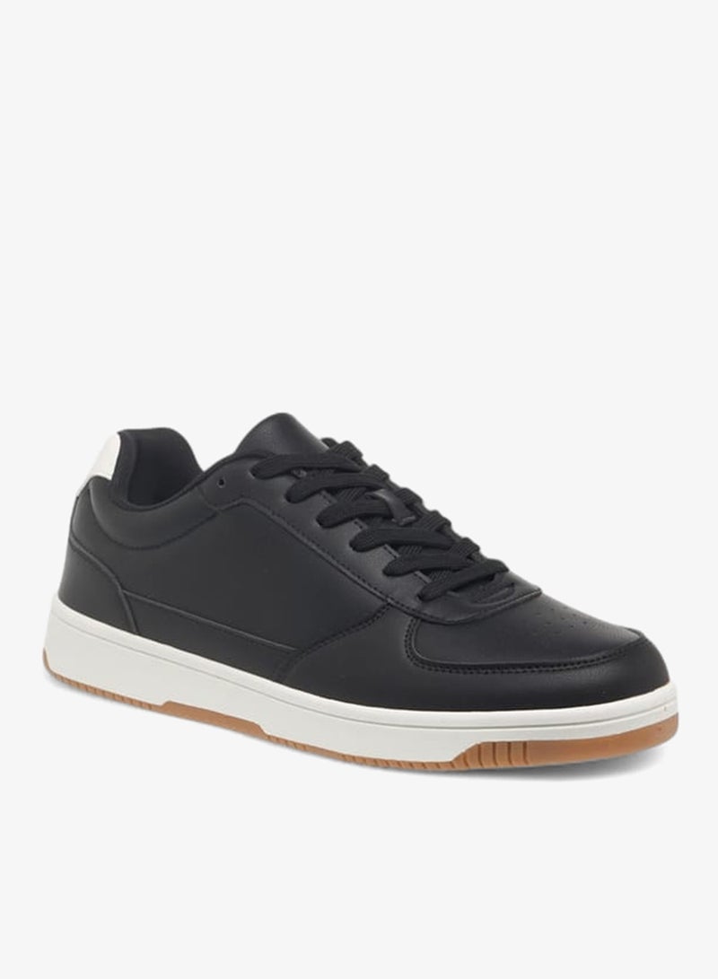 LBL by Shoexpress Men's Panelled Sneakers with Lace-Up Closure - Image 1