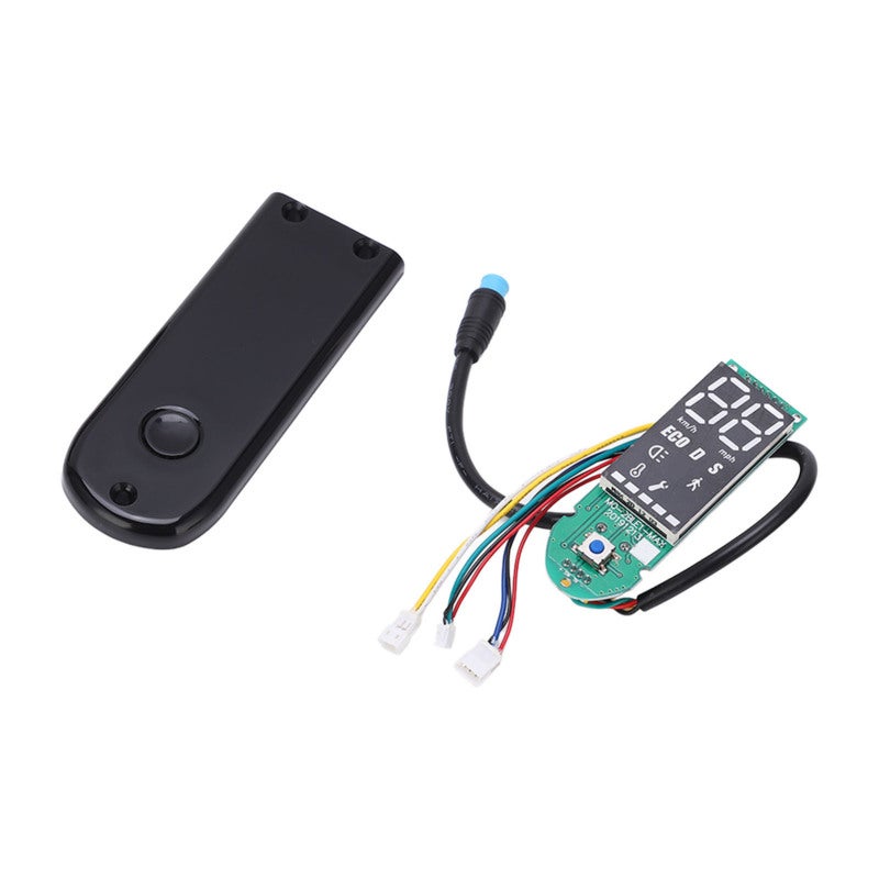 Electric Scooter Dashboard: PCB+Plastic+ABS Material - Waterproof Plug Replacement Digital Display Module for Ninebot MAX G30 Scooter Repair & Maintenance - Image 3