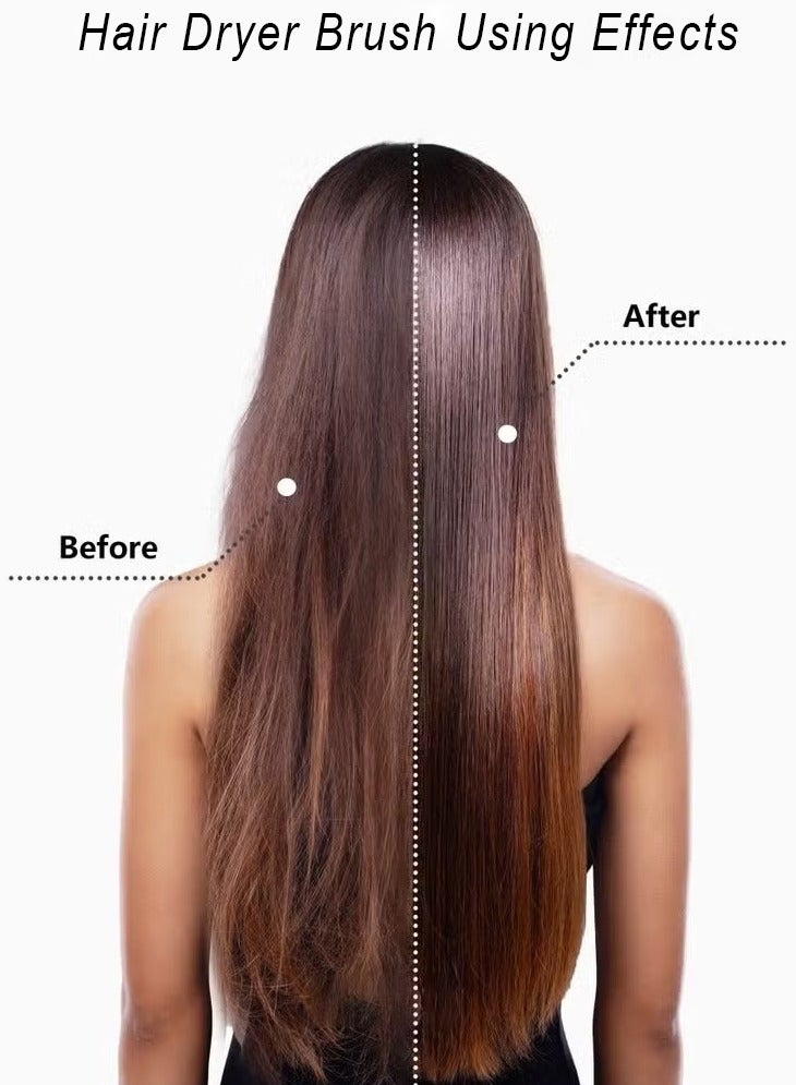 عام استشوار شعر بقوة 1200 واط - مجفف وتصفيف شعر سيراميك أسود/بيج - Image 4