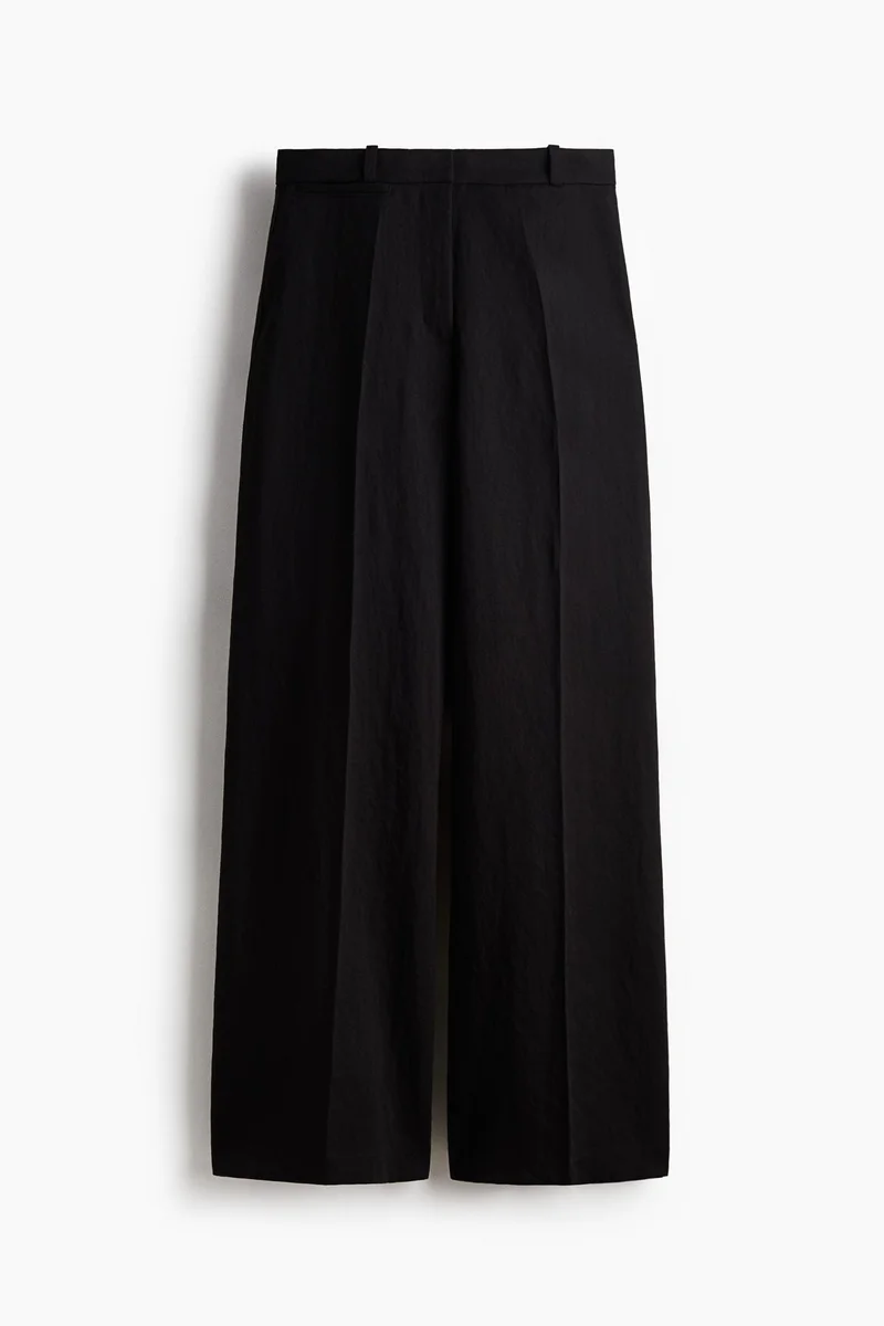 H&M  Wide tailored trousers for Women | Best Price UAE