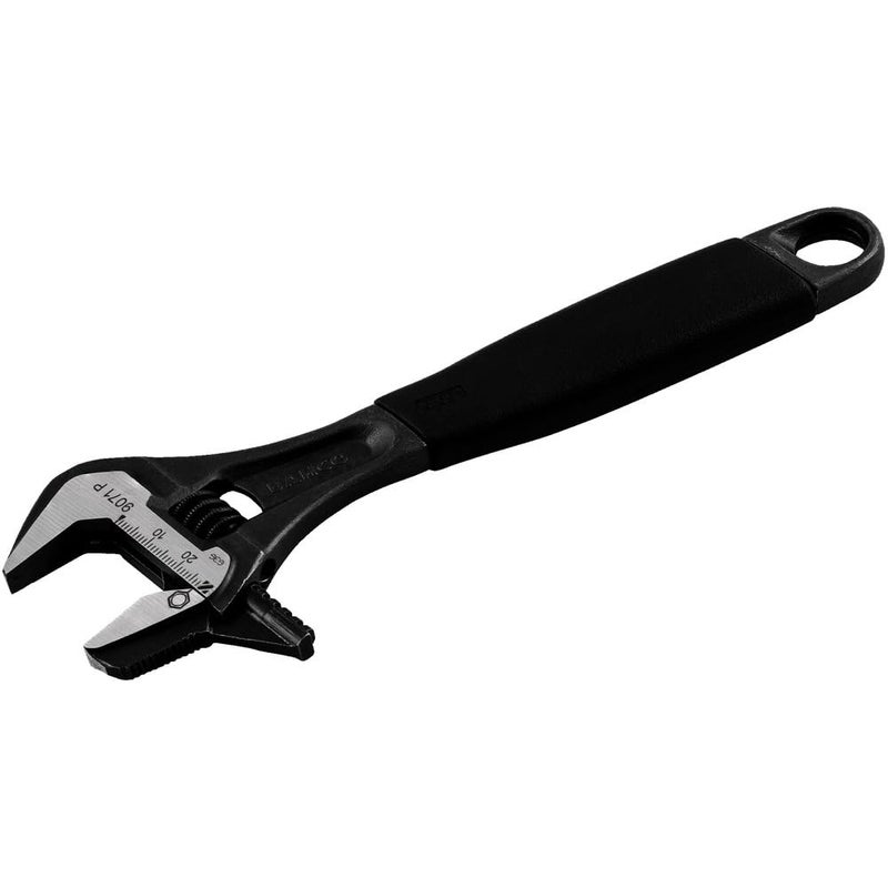 Bahco 9071P Reversible Jaw Black Ergo Adjustable Wrench 200mm Length - Image 3