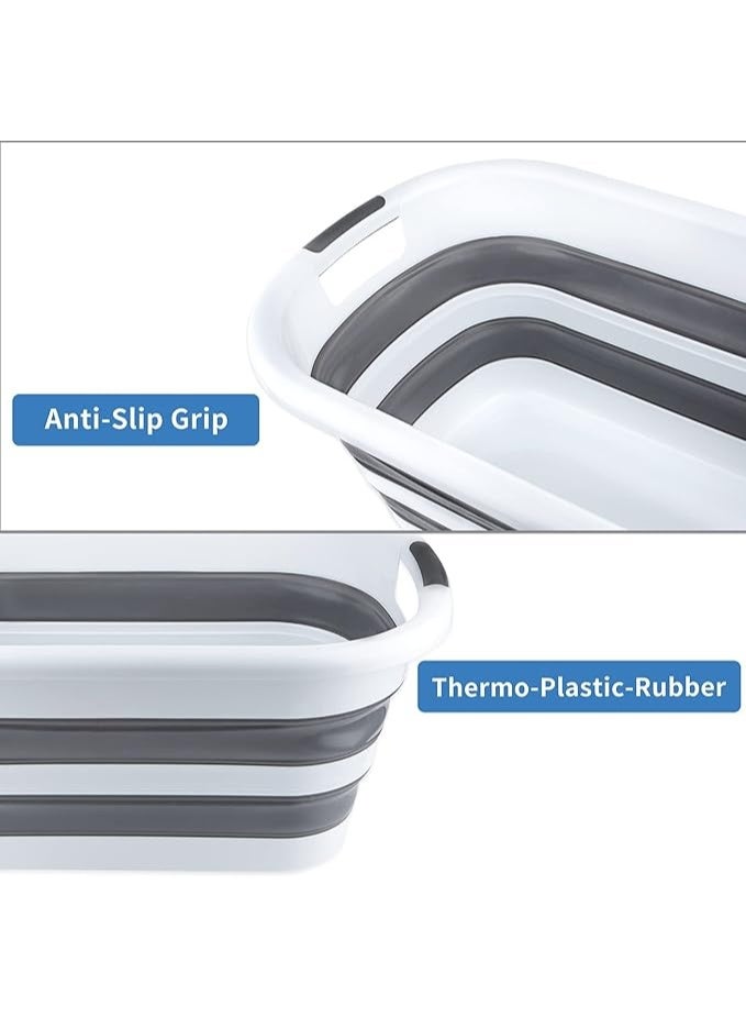 سلة غسيل  سعة 38 لترًا قابلة للطي والفتح غسيل موفرة للمساحة - Image 5