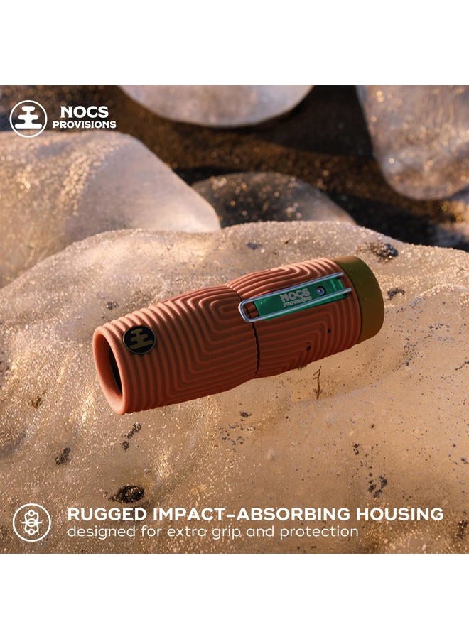 Nocs Provisions Zero Tube 10x25 ED Glass Waterproof Monocular – Rugged, Shockproof, Fogproof Optic for Adults & Kids, Built for Birdwatching, Hunting & Travel - Ultramarine Blue - Image 5
