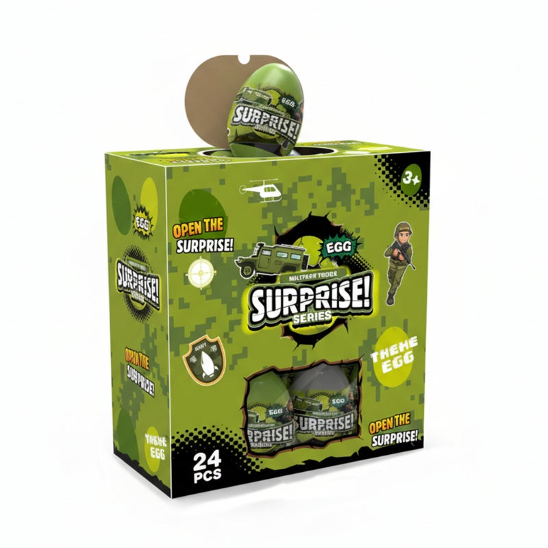 SURPRISE بيضة مفاجأة شاحنة عسكرية - Image 1