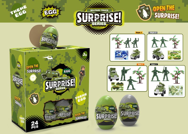 SURPRISE بيضة مفاجأة شاحنة عسكرية - Image 2