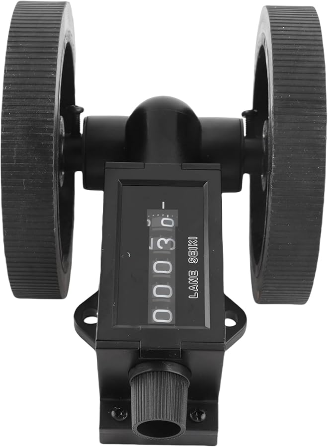 5 Digit Mechanical Length Measurement Counter 0 99999 Roller Meter For Textile Leather - Image 1