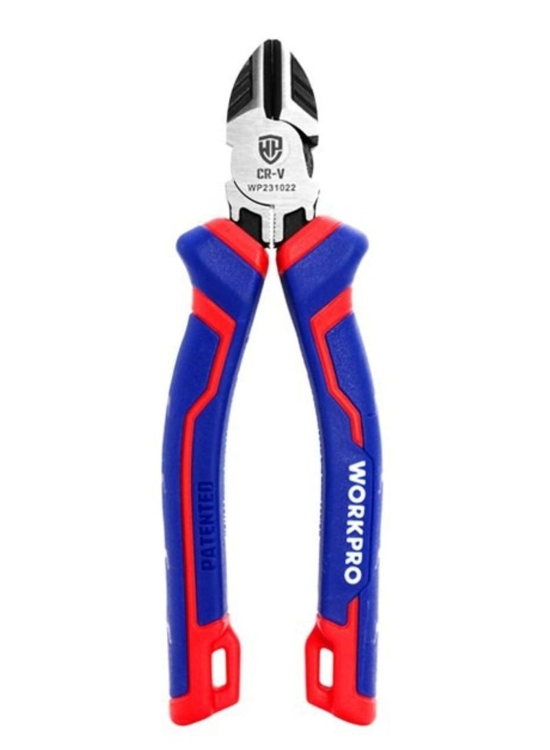 WORKPRO 7 Diagonal Cutting Pliers High Carbon Steel, Hardened Edge, Comfortable Grip - Image 1