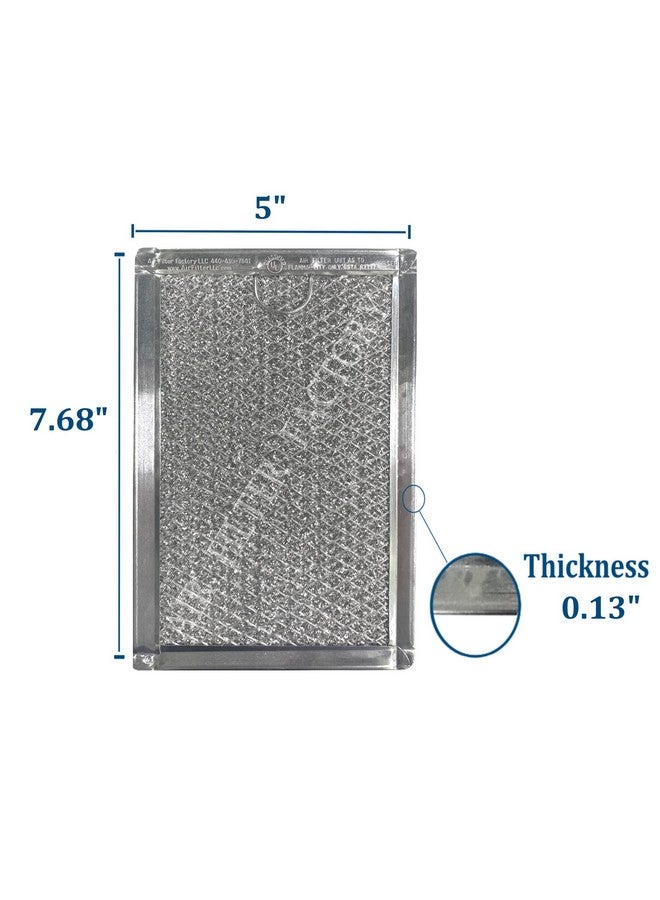 Air Filter Factory Microwave Oven Replacement For LG 5230W1A012B 12-Layer Aluminum Mesh Grease Filters 2-Pack - Image 2