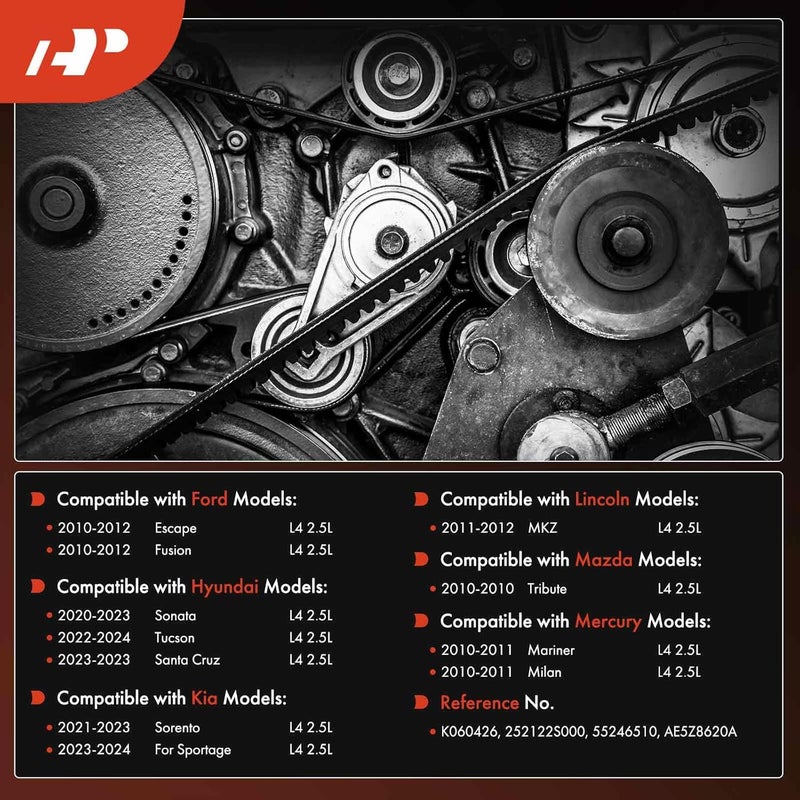 A-Premium حزام سير A-Premium لفورد وهيونداي وكيا - Image 2